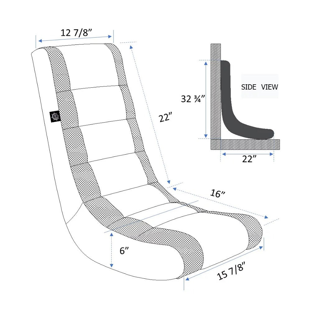 Video Rocker Gaming Chair Relaxing Gamer