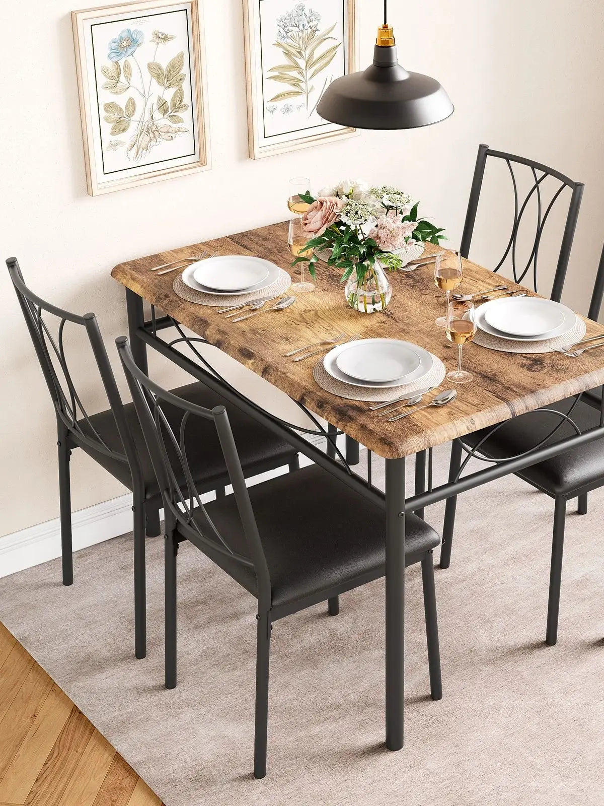 4,5-Piece Dining Table Set,Modern Kitchen