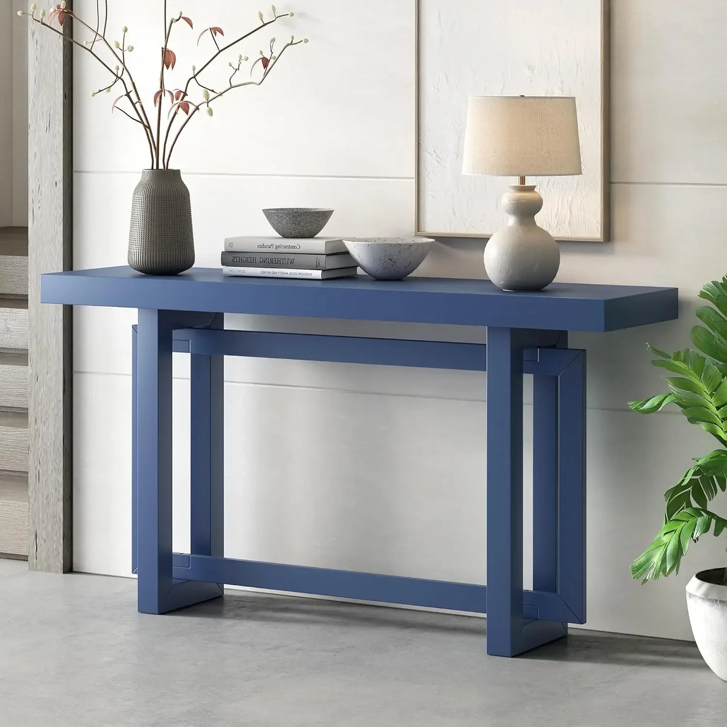 Contemporary 59.1 inch Extra Long Sofa Table