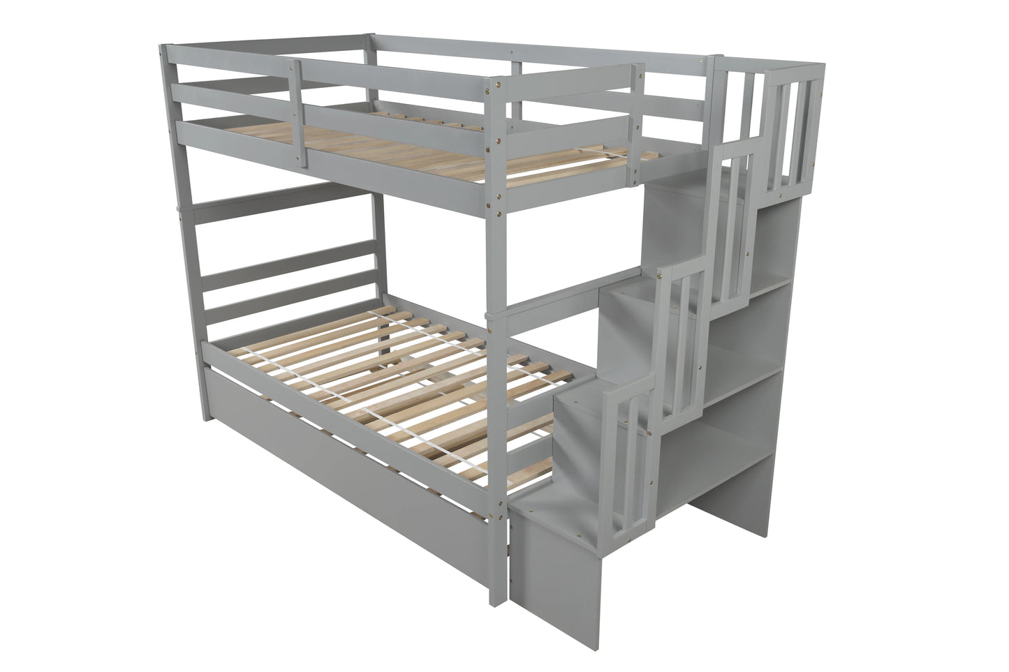 TWIN BUNKBED WITH TRUNDLE