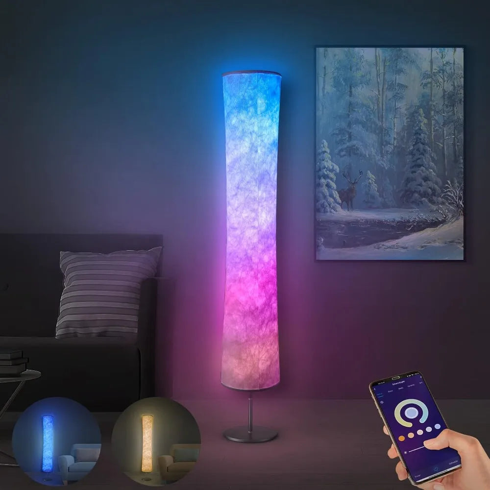 RGB Color Changing Led Smart Lamp w/ Alexa APP