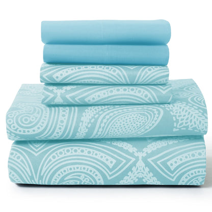 Soft Microfiber, Wrinkle-Free, Luxurious Printed Bed Sheets