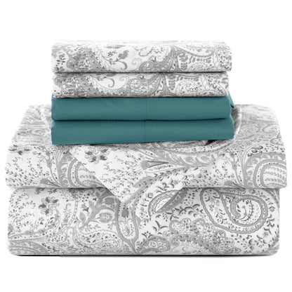 Soft Microfiber, Wrinkle-Free, Luxurious Printed Bed Sheets