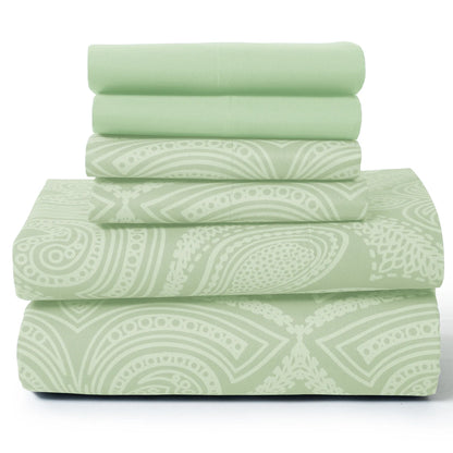 Soft Microfiber, Wrinkle-Free, Luxurious Printed Bed Sheets