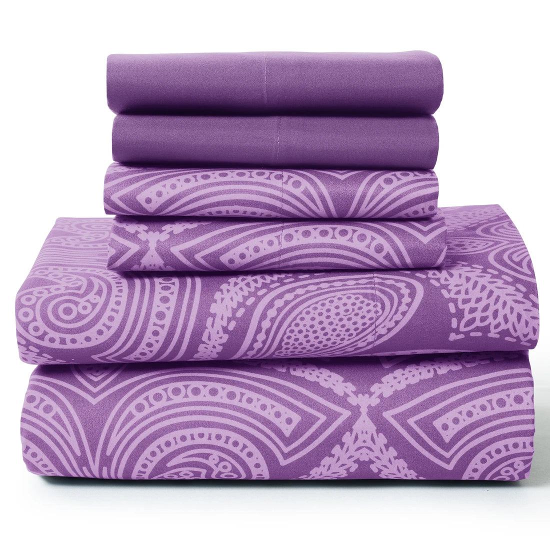 Soft Microfiber, Wrinkle-Free, Luxurious Printed Bed Sheets