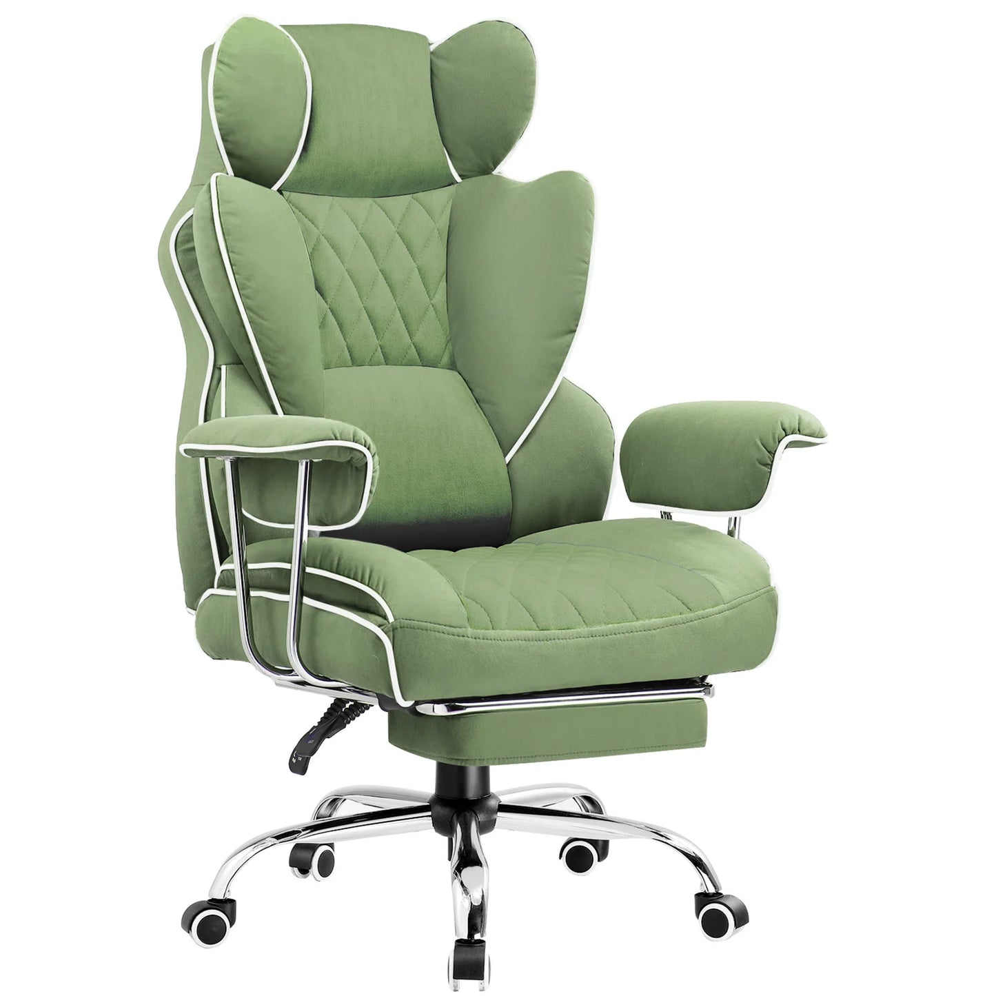 Big and Tall Spring Lumbar Support, Ergonomic Office Chair