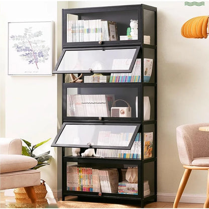 Tall Storage Cabinet with Adjustable Shelves