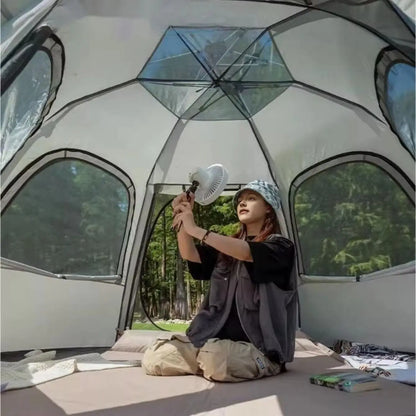 Portable Windproof tents for 4 person family tent