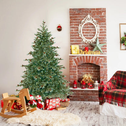 6/ 7/ 8 FT Artificial Christmas Tree, Pre-lit Xmas Tree