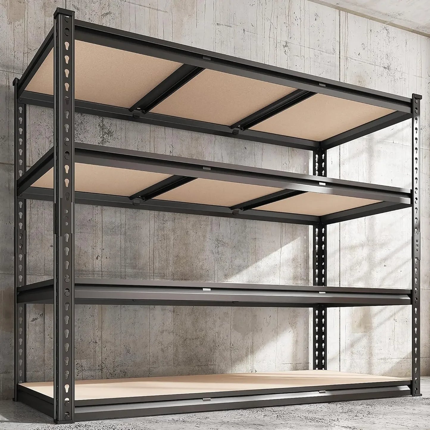 4 Tier Storage Shelves Load 2000LBS