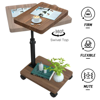 Mobile Coffee Table Simple Small Square Table