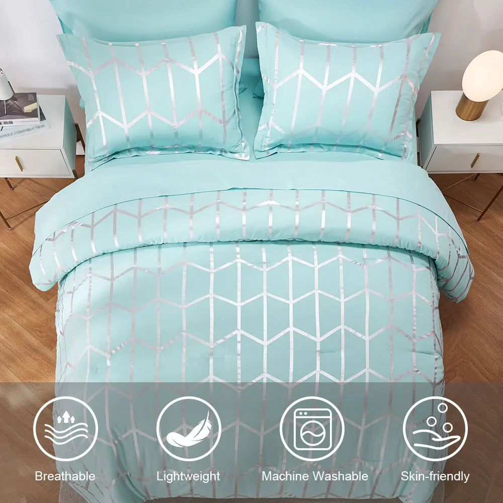 5/7Pcs elegant soft microfiber,light and breathable,machine washable,suitable for all seasons