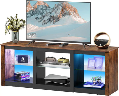 TV Stand for 65-Inch TV, 58-Inch Entertainment Center