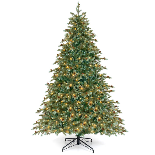 6/ 7/ 8 FT Artificial Christmas Tree, Pre-lit Xmas Tree