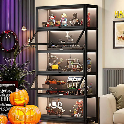 Tall Storage Cabinet with Adjustable Shelves