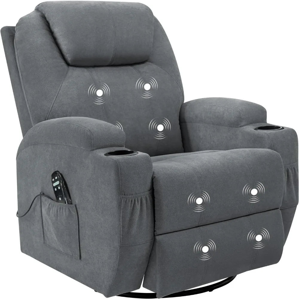 Recliner Chair with Massage Ergonomic Lounge Chair