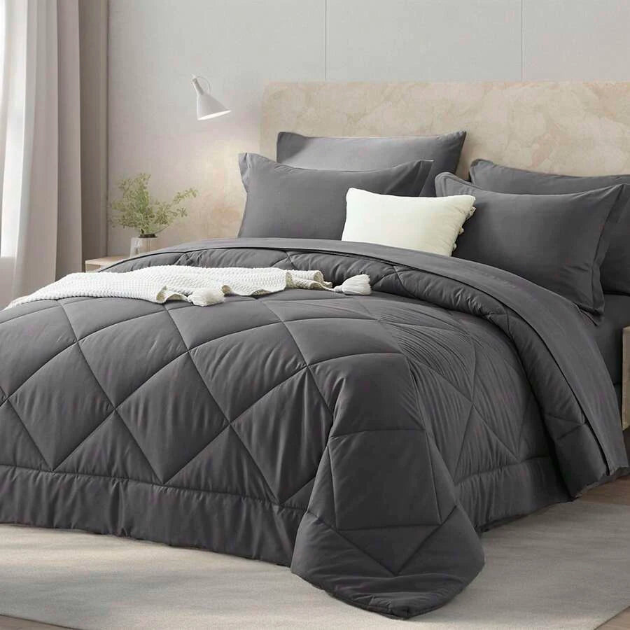 2/3pcs Reversible Breathable Comforter Set