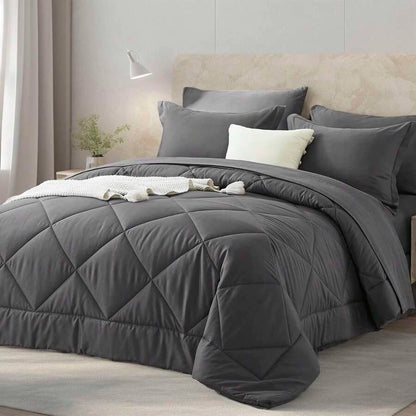 2/3pcs Reversible Breathable Comforter Set