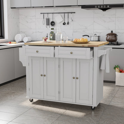 Rolling-Movable Kitchen Island Carts on Wheels