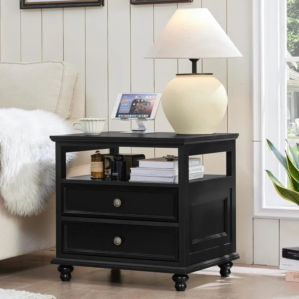 24" Wide End Table with Dresser for Bedroom