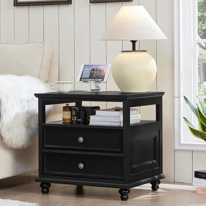 24" Wide End Table with Dresser for Bedroom