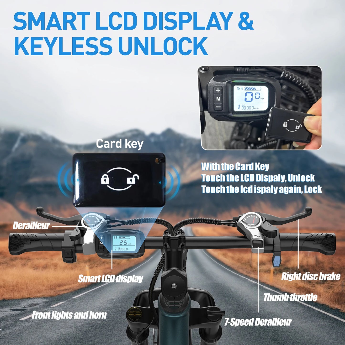 26" 24" Electric Bike 500W Ebike