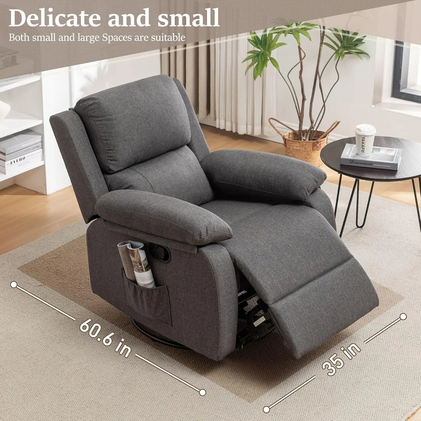 360 Swivel Rocker Chair for Adults