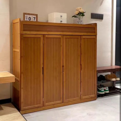 Bamboo Rack Storage Shoe Cabinet Organizer