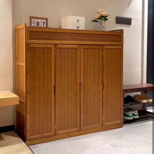 Bamboo Rack Storage Shoe Cabinet Organizer