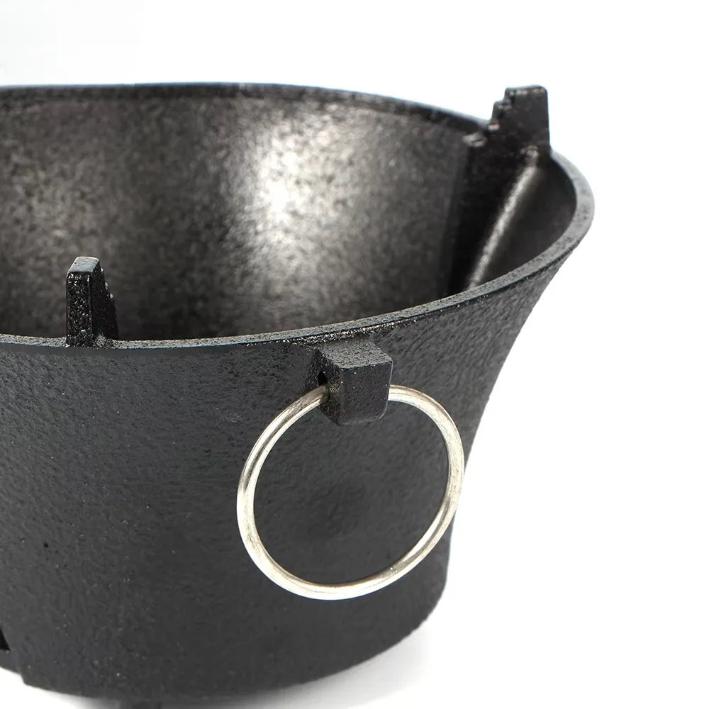 Cast iron oven, fireplace, charcoal and alcohol stove