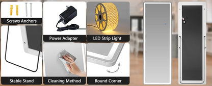 64"x21" Full Length Mirror Standing Hanging or Wall-Mounted