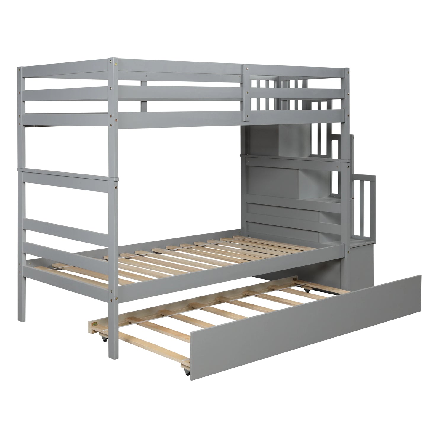 TWIN BUNKBED WITH TRUNDLE