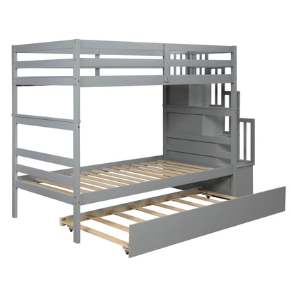 TWIN BUNKBED WITH TRUNDLE