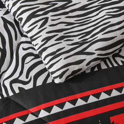 3 Pieces Comforter Set Quilted Style Bedding Sets