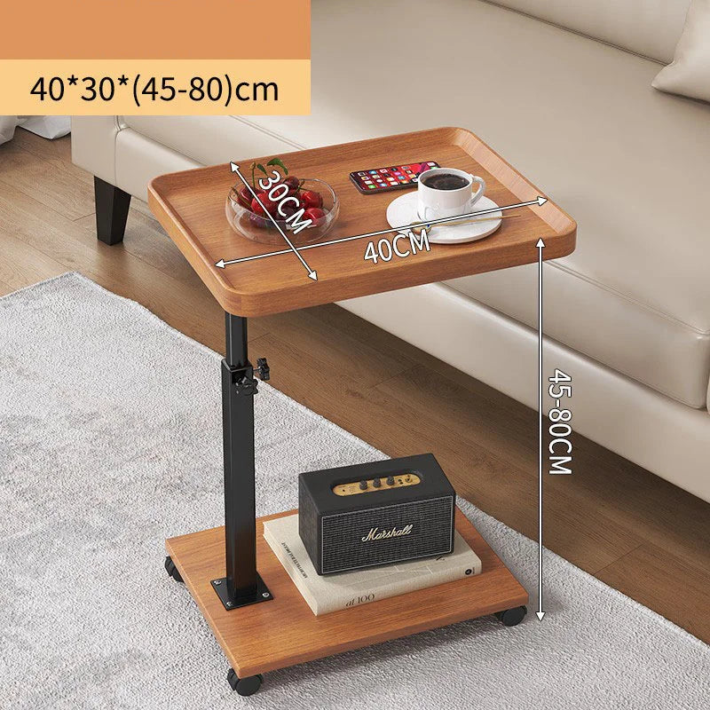 Mobile Coffee Table Simple Small Square Table
