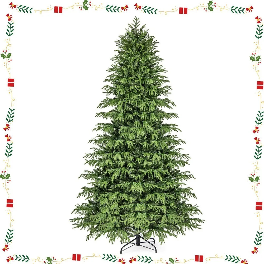 8 FT Artificial Christmas Tree w/470 Warm White LED Lights