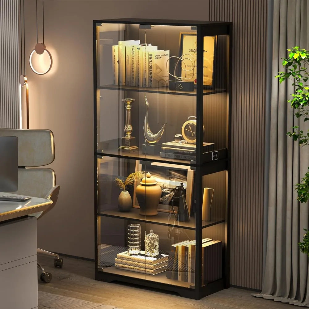 Storage Cabinet with 3 Color Light