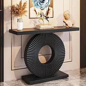 40 Inch Wood Entryway & Sofa Table/Contemporary Accent Table for Living Room