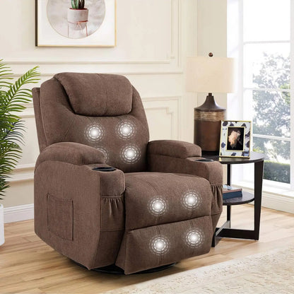 Recliner Chair with Massage Ergonomic Lounge Chair