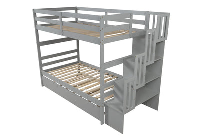 TWIN BUNKBED WITH TRUNDLE