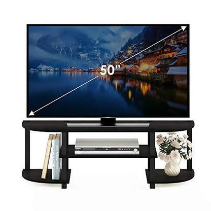 4-Tier Stand Easy Assembly 55" Flat Screen Panel 40lbs Capacity