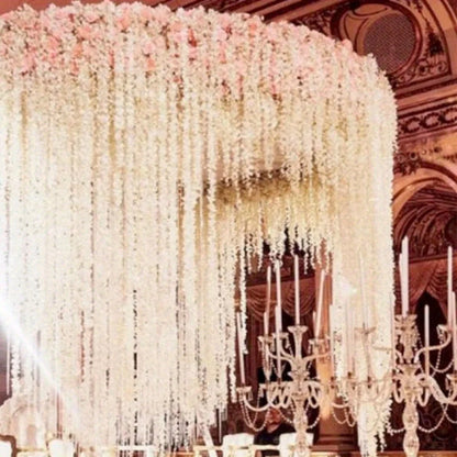 10 Pcs Artificial Cherry Blossom Flowers Vine