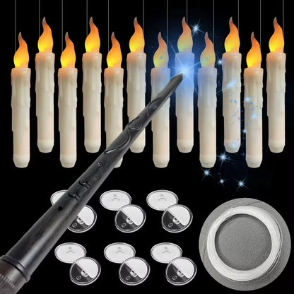 Remote Battery Operated Floating Candles Magic Wand