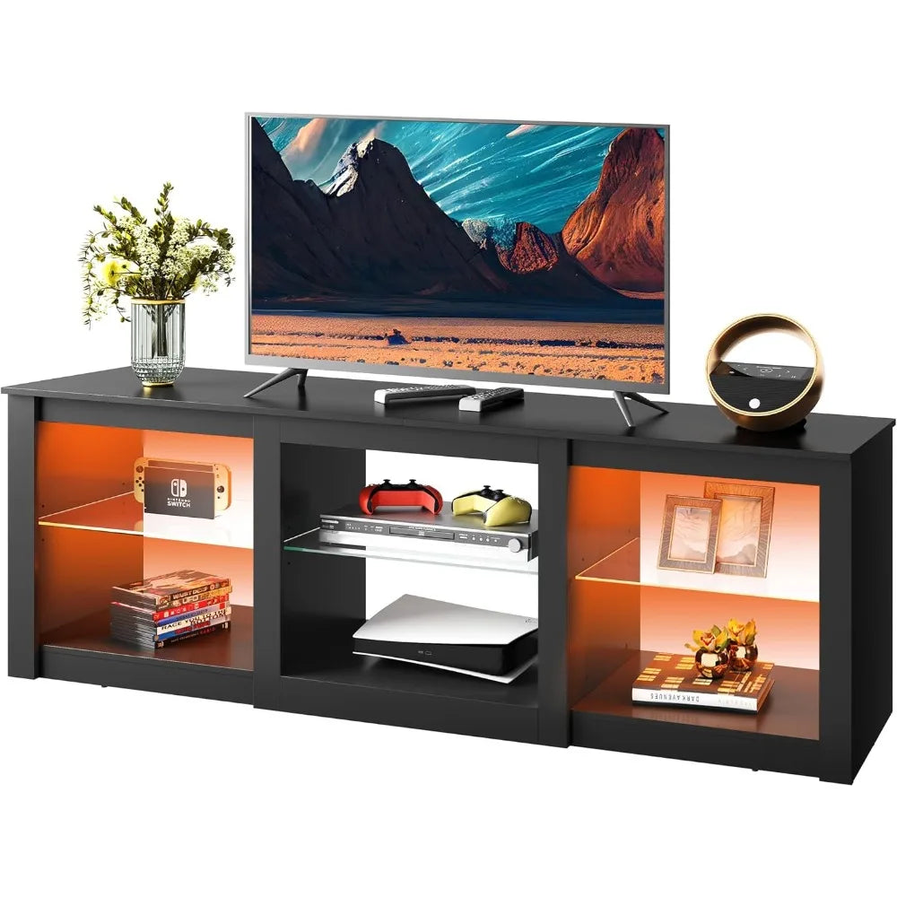 TV Stand for 65-Inch TV, 58-Inch Entertainment Center