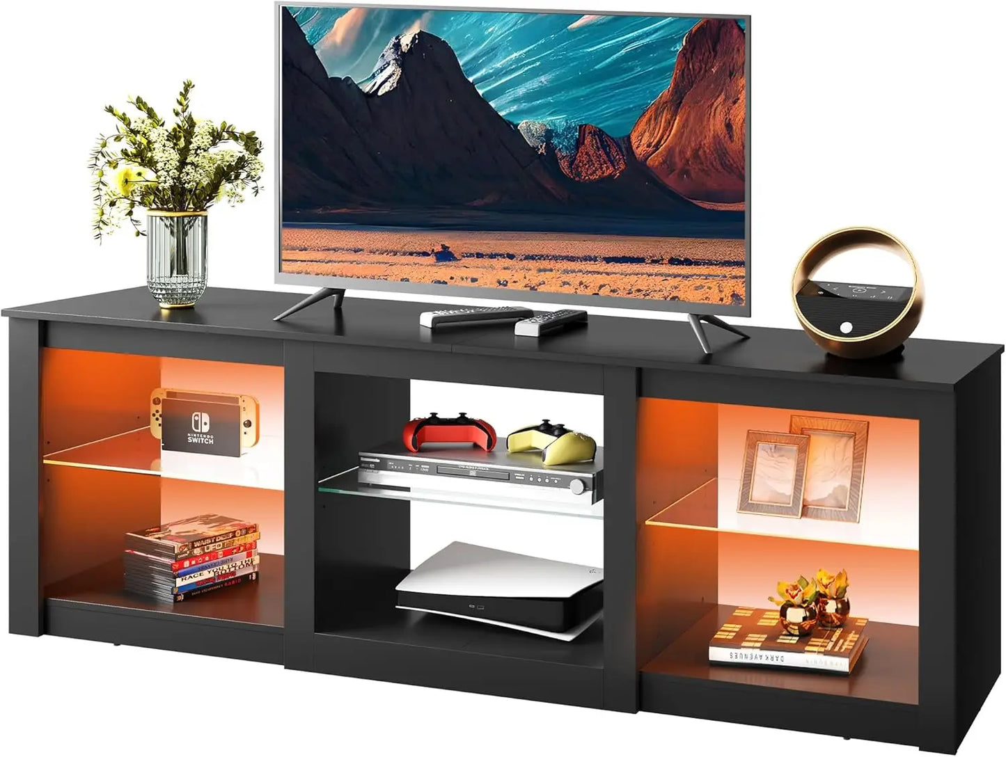 TV Stand for 65-Inch TV, 58-Inch Entertainment Center