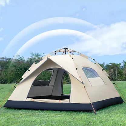 Travel Camping Tent Automatic Quick-open Tent Two doors and two windows