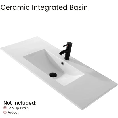 Bathroom Vanity with Sink,Undermount Ceramic Sink
