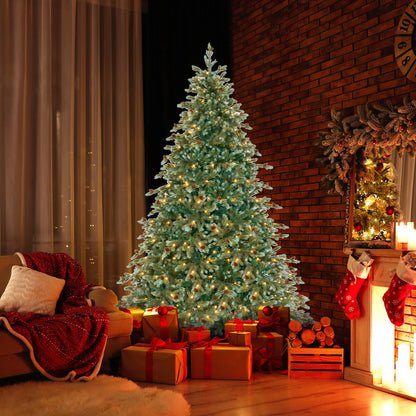 6/ 7/ 8 FT Artificial Christmas Tree, Pre-lit Xmas Tree