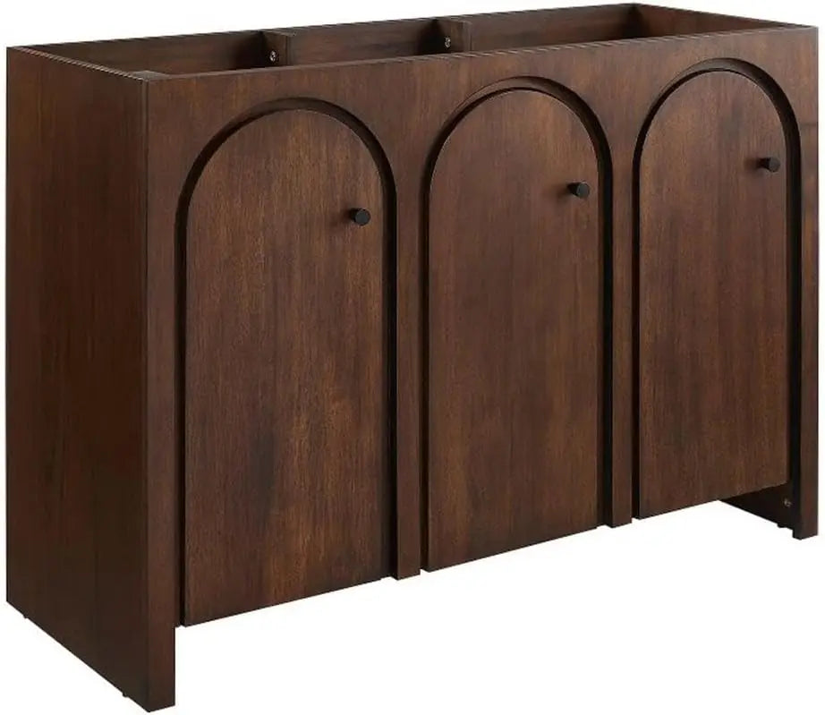 48" Bathroom Vanity Cabinet (Sink Basin Not Included), Oak