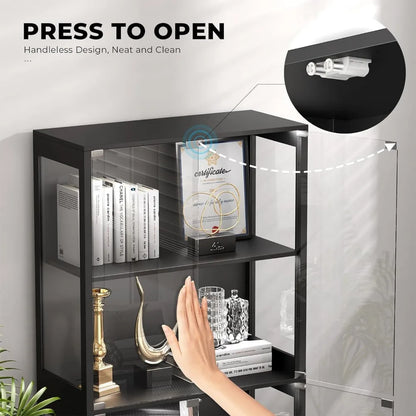 Storage Cabinet with 3 Color Light